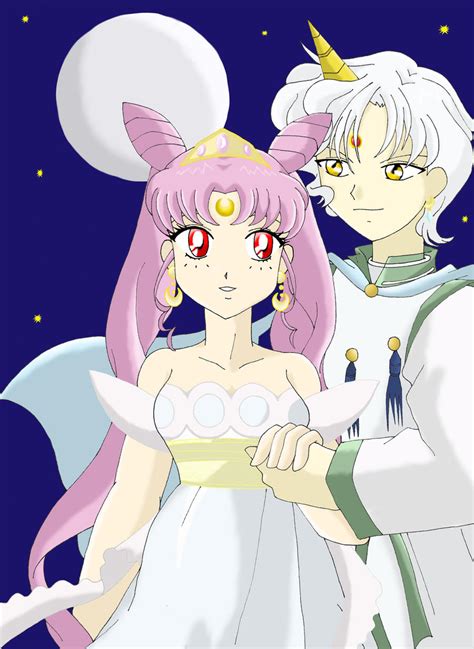 Chibiusa and Helios by AmyroseHaruka on DeviantArt