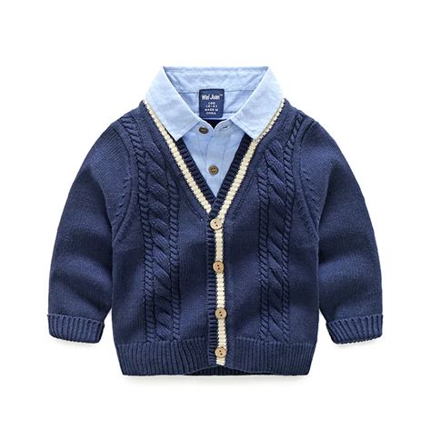 3004 Boys Cardigan Children Sweater Coat Kids Sweater Baby Jacket Brand Girl Outwear Spring Coat ...