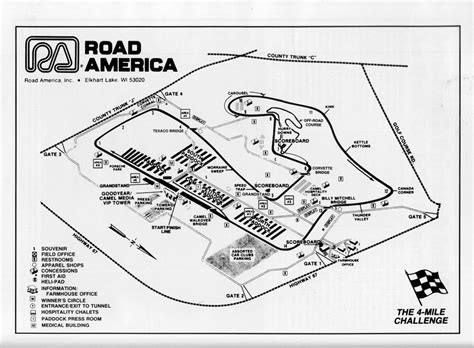 Road America Corner Map