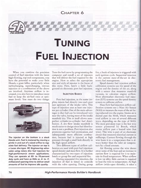 6.tuning Fuel Injection | PDF | Fuel Injection | Mechanical Engineering