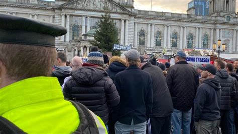 Covid-19: Road closed at Belfast City Hall and buses diverted during ...