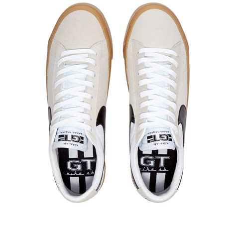 Nike SB Zoom Blazer Low Pro GT White, Black, Gum & Brown | END. (CA)