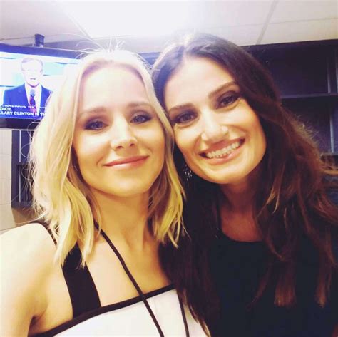 Kristen Bell and Idina Menzel Frozen Reunion