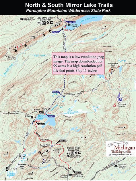 Mirror Lake State Park Map - Maps For You