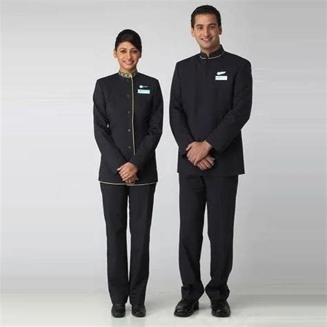 Black Cotton Hotel Staff Uniform at Rs 1250/pair in Gurgaon | ID ...