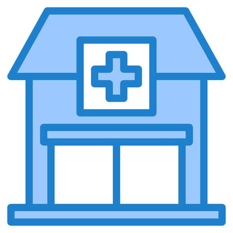 Hospital Icon Blue