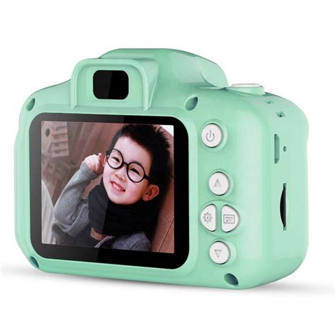 1080P Kids Camera with Microphone and 2" Screen - Green | Shop Today ...