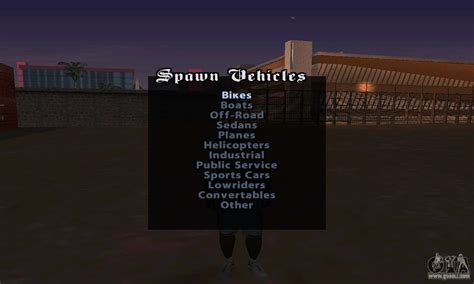 Cheat Menu for GTA San Andreas