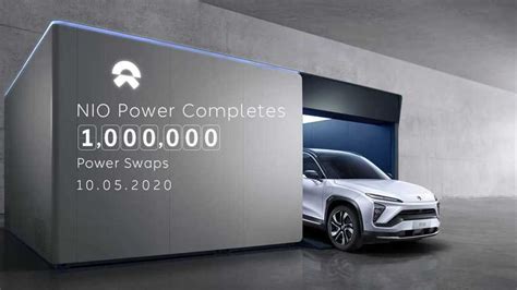 NIO Completes 1 Millionth Battery Swap