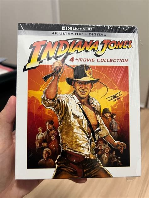 Indiana Jones 4 Movie Collection (4K แท้) | Lazada.co.th