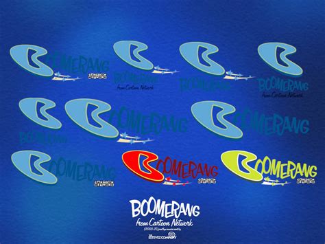 Boomerang (2000-15) print logo remakes by TheEstevezCompany on DeviantArt