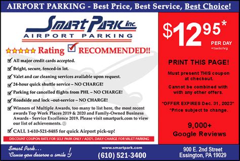 Philadelphia Airport Parking Coupons: PHL Parking Discounts & Deals