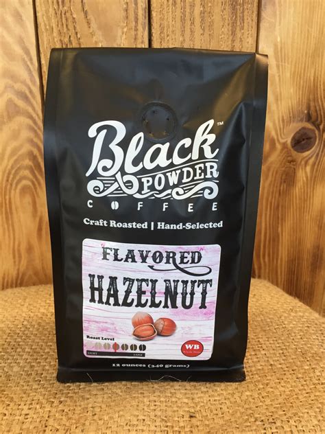 Hazelnut Flavored Coffee | Flavored Blends | Black Powder Coffee