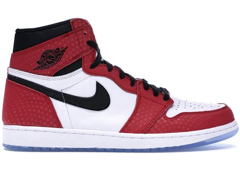 Jordan 1 Retro High Spider-Man Origin Story - 555088-602