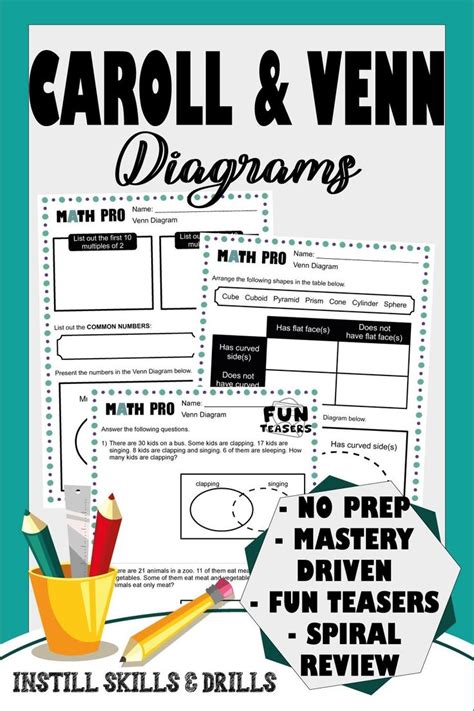 Carroll Diagram & Venn Diagram : Interpreting & Graphing Data Practice ...