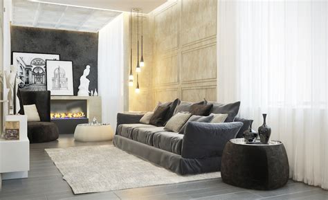 Contemporary Apartment Design with Classical Features - Décoration de ...