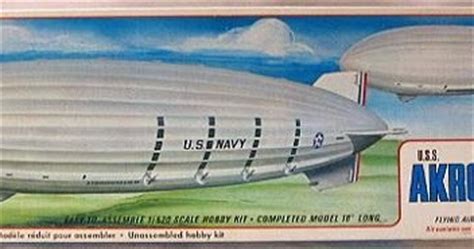 Model Airplane Memories: Another AMT Airship: the USS Akron!