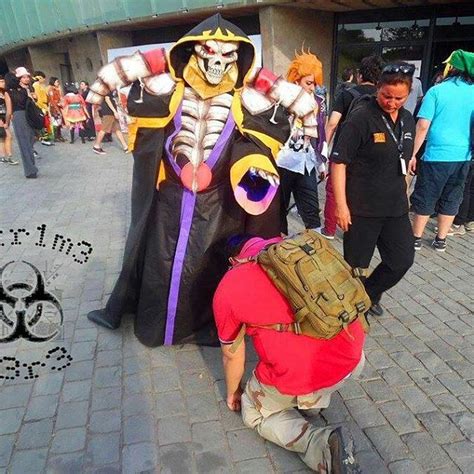 Momonga from Overlord anime cosplay by l4cr1m3n3r3 on DeviantArt # ...