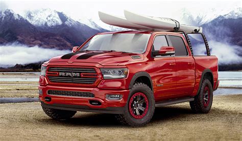 A Lift and Big Tires: Customize the 2019 Ram 1500 with Over 200 Mopar ...