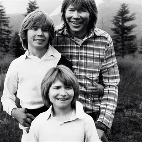 1 9 8 0 s photograph of john denver with his family | Stable Diffusion