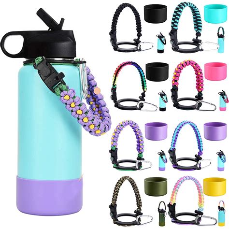 HydroFlask Boot Silicon Cover Aquaflask Accessories 32&40 oz 12&24oz Protective Bottom Non-Slip ...