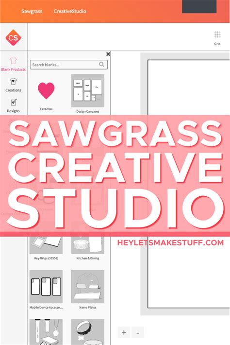 The Ultimate Guide to Sawgrass Creative Studio - Hey, Let's Make Stuff