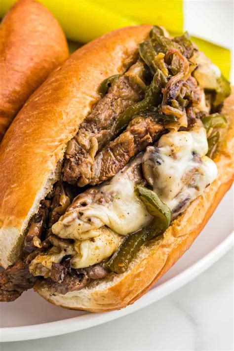 The Best EVER Philly Cheesesteak Recipe - Little Sunny Kitchen