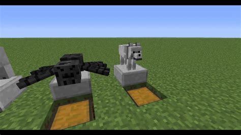 minecraft mod 1 - Statues - YouTube