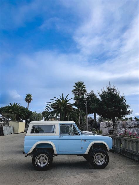 Ford Bronco Color Print Automotive Photograph Unframed Gift Poster 70's Offroad Wall Decor V8 ...