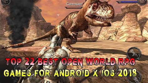 TOP 22 BEST OPEN WORLD RPG Games For Android & iOS 2018 - YouTube