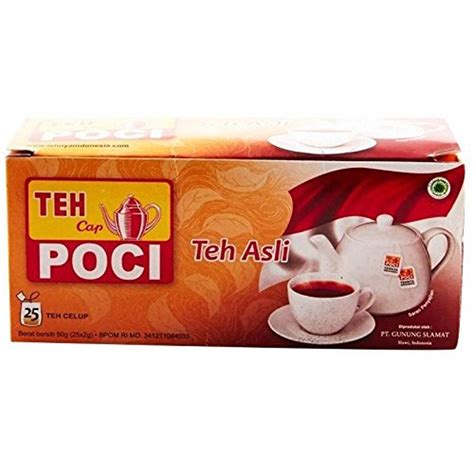 Cap Poci Teh Asli Black Tea 25-ct 50 Gram Indonesia | Etsy