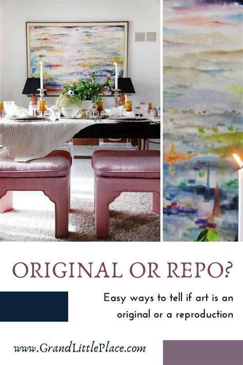 How to tell if art is an original or reproduction • Grand Little Place