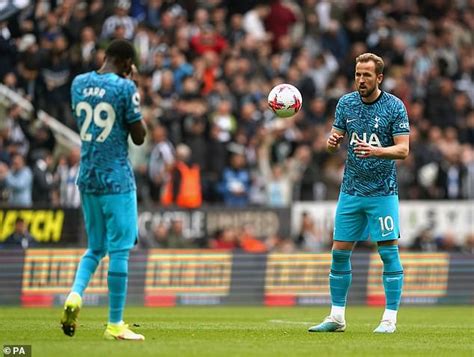 Tottenham's Pape Sarr is hooked after just 29 MINUTES after his torrid display against Newcastle ...