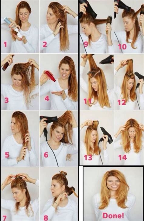 Step By Step Learn To Blow Dry You Hair And Have Beautiful Volume ...