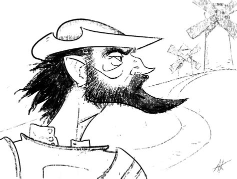 Don Quixote Sketch at PaintingValley.com | Explore collection of Don Quixote Sketch