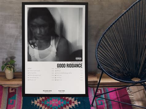 Gracie Abrams - Good Riddance Album Cover Poster sold by Sarath Mv | SKU 40896836 | 50% OFF ...