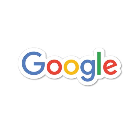 Google sticker adesivo - Stickers Devs