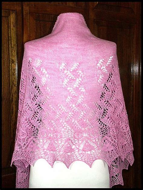 RitaMiller's Ipomoea | Lace weight yarn, Shawl knitting patterns, Lace shawl