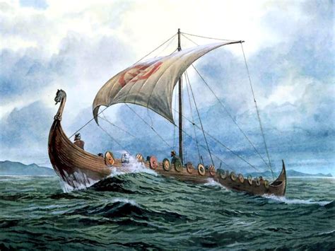 transpress nz: Viking longships