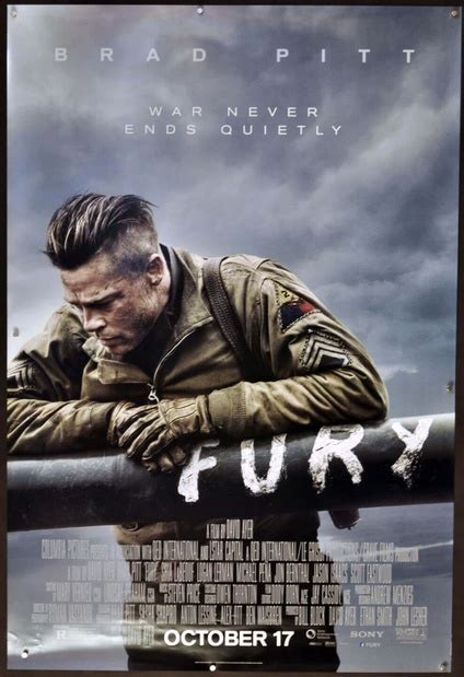 Fury | One Sheet | Movie Posters | Limited Runs