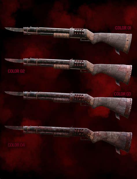 Zombie Weapons Set | Daz 3D