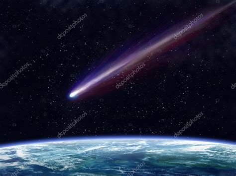 Space Comet Stock Photo by ©paulfleet 13296060