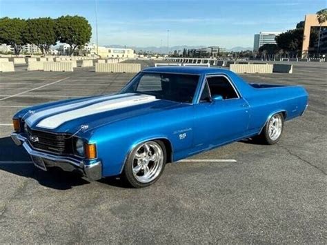 1972 Chevrolet El Camino 62230 Miles Black Automatic for sale - Chevrolet El Camino 1972 for ...