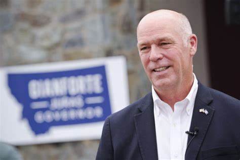 Montana Governor Greg Gianforte announces that he has talked to ...