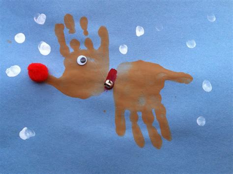 Fun Activities for Kids: Christmas Handprint Reindeer - Mommysavers