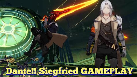 Dante!! (Siegfried) Playable Gameplay | Honkai v6.3 - YouTube