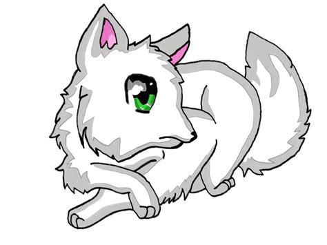 Wolf Pup Anime Drawing by SpiritWolf1234 on DeviantArt