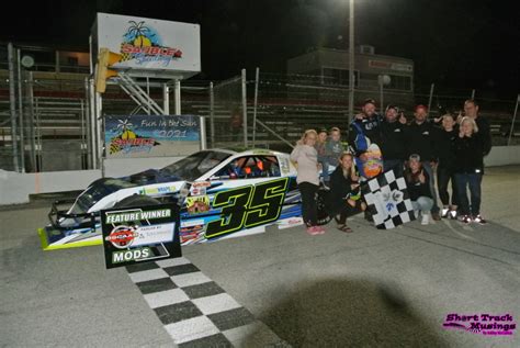 Andy Kamrath Becomes First Repeat Winner at Sauble Speedway – Short Track Musings