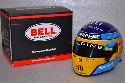 Fernando Alonso Alpine F1 Team helmet 2021 season | GP Replica's ...