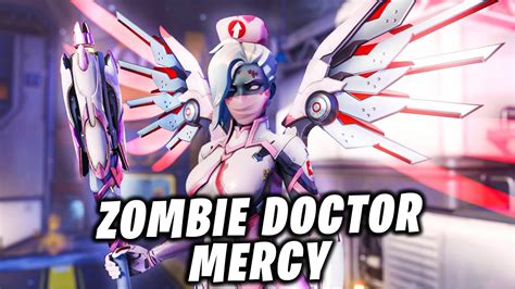 Zombie Doctor Mercy Epic Shop Skin - Overwatch 2 Season 7 - YouTube